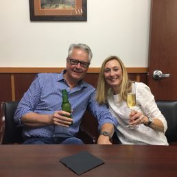 Purchasing our 15 year wedding anniversary ring. Cheers!