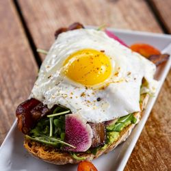 Crisp - Avocado Truffle Toast Brunch Item