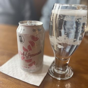 Clementine's - pink lemonade seltzer - American Near Me - South Haven, Michigan Clementine's - pink lemonade seltzer - American Near Me - South Haven, Michigan