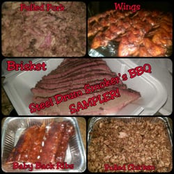Steel Drum Smoker's BBQ - I can provide you a little bit of almost everything. The #sdsbbq sampler is a great way to get familiar with my most popular offerings.