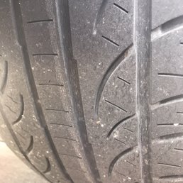 Putting dry rotted tires on the car. Not ok.