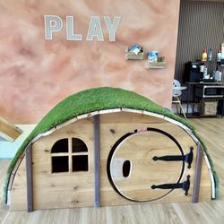 Kindred Play Collective - Love the hobbit house, our toddler's middle name is Arwen from the half-elf in Lord of the Rings!
