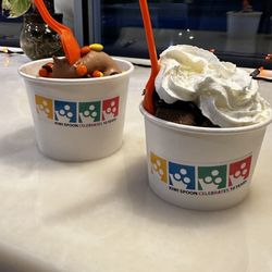 The Kiwi Spoon - Two frozen yogurt creations