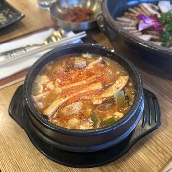 Ondam - Tofu stew (mushroom) - Korean Near Me - Santa Clara, California Ondam - Tofu stew (mushroom) - Korean Near Me - Santa Clara, California
