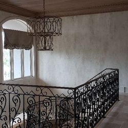Walls with an Attitude - A multi-color plaster finish done in a home on Ono island.