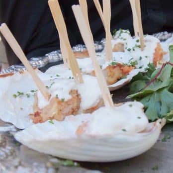 Page Barteau Catering - Jumbo Shrimp Sauteed and topped with a Lemon Cream Sauce passed hors doeuvres - Caterers Near Me - San Antonio, Texas Page Barteau Catering - Jumbo Shrimp Sauteed and topped with a Lemon Cream Sauce passed hors doeuvres - Caterers Near Me - San Antonio, Texas