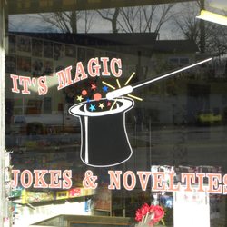 It's Magic - Look for the magic hat on the window