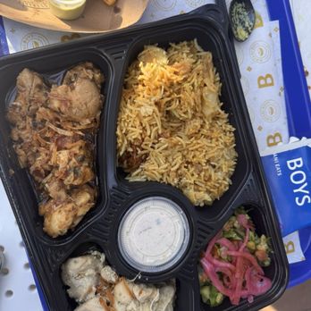 Biryani Boys - pulao biryani box with malai chicken and karahi chicken - Pakistani Near Me - Garden Grove, California Biryani Boys - pulao biryani box with malai chicken and karahi chicken - Pakistani Near Me - Garden Grove, California