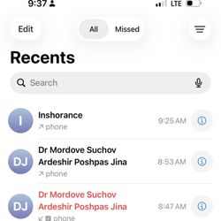 Mordo Suchov, MD - You can Cheak that call me 8,47am and my Apoitment was 8.20 Am  and I called back to them 6 min later !