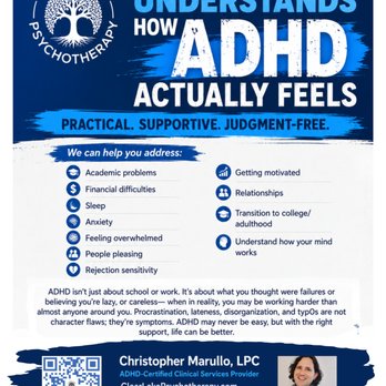 Clear Lake Psychotherapy - Therapy that understands how ADHD actually feels. - Counseling & Mental Health Near Me - Houston, Texas Clear Lake Psychotherapy - Therapy that understands how ADHD actually feels. - Counseling & Mental Health Near Me - Houston, Texas
