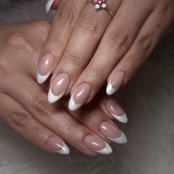 NG Nails - Almond full set with French - Nail Technicians Near Me - Paradise, Nevada NG Nails - Almond full set with French - Nail Technicians Near Me - Paradise, Nevada