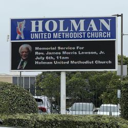 Holman United Methodist Church - We will miss you Rev. Lawson. Rest Easy my friend