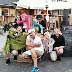 Icecycle Creamery - Puppets love The Icecycle too.