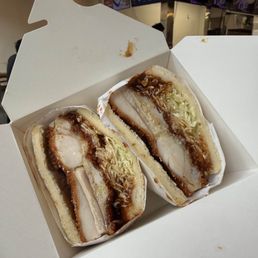 Chicken Katsu Sando W/Traditional Sauce