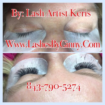 Lashes By Ginny - Volume lashes done by Keris. - Eyelash Service Near Me - Myrtle Beach, South Carolina