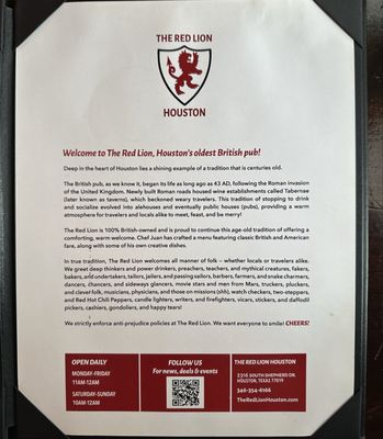 The Red Lion Houston by null