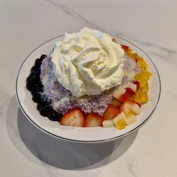 Sweets and Seats - Taro Shaved Ice