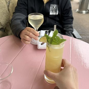 Bettina - Bambi mocktail and Snap Pea Martini - Pizza Near Me - Santa Barbara, California Bettina - Bambi mocktail and Snap Pea Martini - Pizza Near Me - Santa Barbara, California