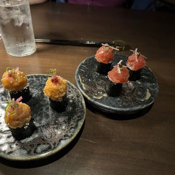 Nami - Spicy Hamachi and Tuna Maki - Japanese Near Me - Orlando, Florida Nami - Spicy Hamachi and Tuna Maki - Japanese Near Me - Orlando, Florida