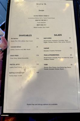Menu photo 2 Bistro Fourteen Vail, CO Menu photo 2 Bistro Fourteen Vail, CO