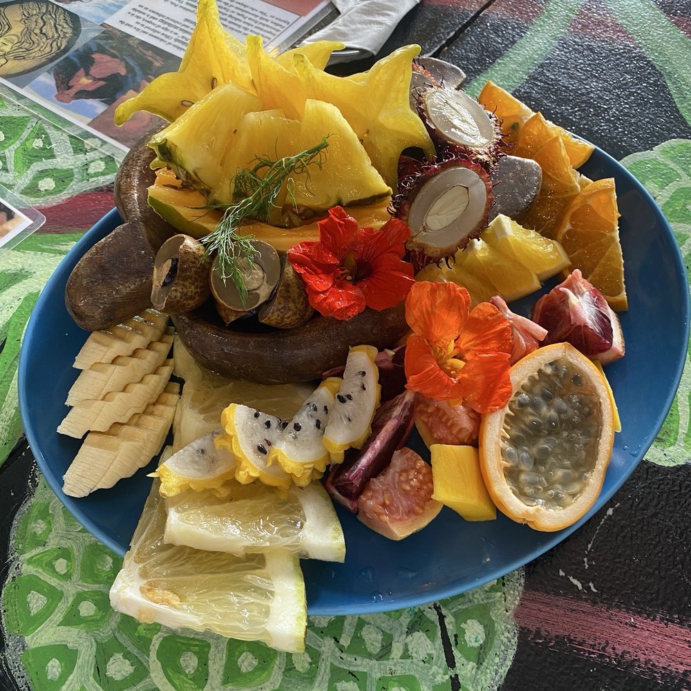 Pele's Kitchen - Puna Exotic Fruits Platter ($10) - Breakfast & Brunch Near Me - Pahoa, Hawaii Pele's Kitchen - Puna Exotic Fruits Platter ($10) - Breakfast & Brunch Near Me - Pahoa, Hawaii