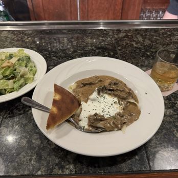 Henry's Pub - Ceasar and Beef Stroganoff - American Near Me - Loveland, Colorado
