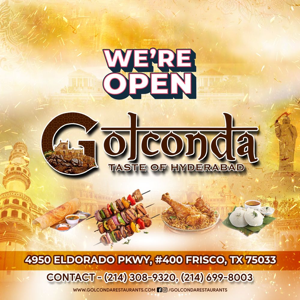 GOLCONDA INDIAN CUISINE Updated November 2024 10 Photos & 11
