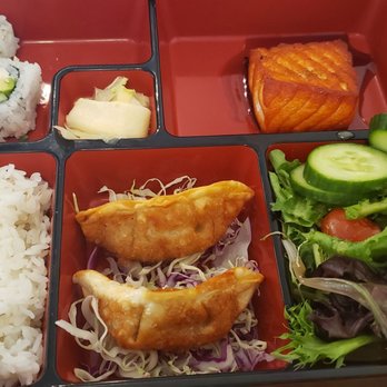 Q Sushi Bar & Kitchen - Teriyaki salmon bento box - Japanese Near Me - Lynnwood, Washington Q Sushi Bar & Kitchen - Teriyaki salmon bento box - Japanese Near Me - Lynnwood, Washington