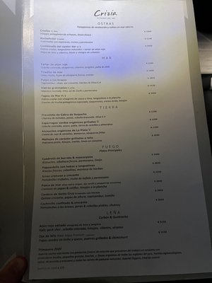 Menu photo 2 Crizia Buenos Aires, C