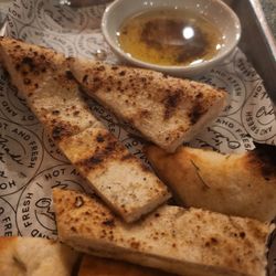 Manny's Cucina Napoletana - Complimentary bread app (for the wait on my shrimp)