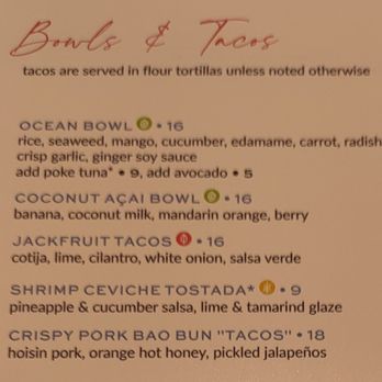 Tortuga - Third menu page - Bars Near Me - San Diego, California Tortuga - Third menu page - Bars Near Me - San Diego, California