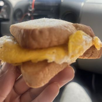 Branford Beach Donut - Bacon, egg, and cheese on gluten free bread w/ hair - Donuts Near Me - Branford, Connecticut Branford Beach Donut - Bacon, egg, and cheese on gluten free bread w/ hair - Donuts Near Me - Branford, Connecticut