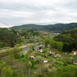 Město Sázava - Z vyhlidky