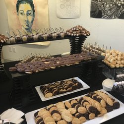 Moore College of Art & Design - Dessert spread. 2018 Senior Show VIP Preview Reception