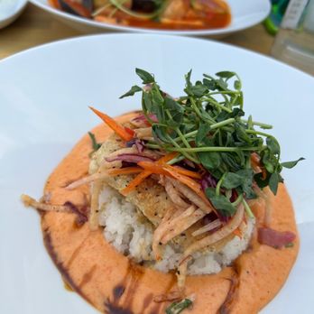 The Raven Bistro - Halibut - Mediterranean Near Me - Jasper, Alberta The Raven Bistro - Halibut - Mediterranean Near Me - Jasper, Alberta