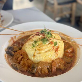 Spoon and Fork - Creamy Tom Yum Goong Omurice - Thai Near Me - Belmont, California