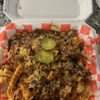 Fed Up Barbecue & More - Loaded fries with brisket - Barbeque Near Me - Radcliff, Kentucky Fed Up Barbecue & More - Loaded fries with brisket - Barbeque Near Me - Radcliff, Kentucky
