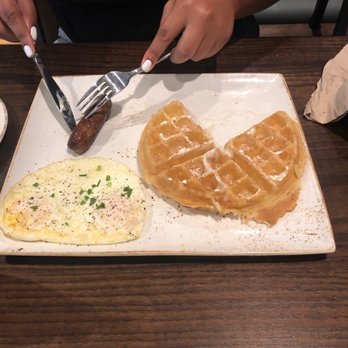 First Watch - Waffle eggs and sausage - Breakfast & Brunch Near Me - Hialeah, Florida