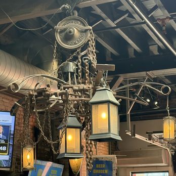 Evil Genius Beer - Cool industrial light - Breweries Near Me - Philadelphia, Pennsylvania
