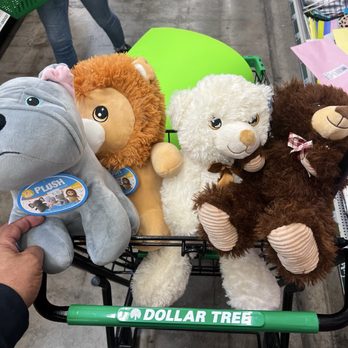 Dollar Tree - They will never know where i purchased the plush toys - Discount Store Near Me - West Covina, California