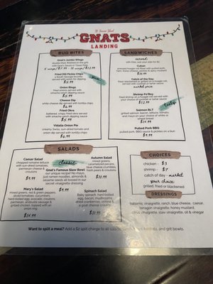 Menu photo 4 Gnat's Landing Saint Simons Island, GA Menu photo 4 Gnat's Landing Saint Simons Island, GA