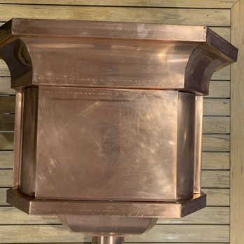 Thompson-Mathis Metal Mfg - Custom copper collector box - Metal Fabricators Near Me - Dallas, Texas Thompson-Mathis Metal Mfg - Custom copper collector box - Metal Fabricators Near Me - Dallas, Texas