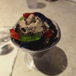 Duffer's Restaurant & Ice Cream Parlor - Just for Kids ice cream menu - Bowl of Dirt