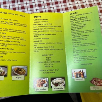 Silvia's Mexican Tacos & Snacks - Menu - Tacos Near Me - Arlington, Texas Silvia's Mexican Tacos & Snacks - Menu - Tacos Near Me - Arlington, Texas