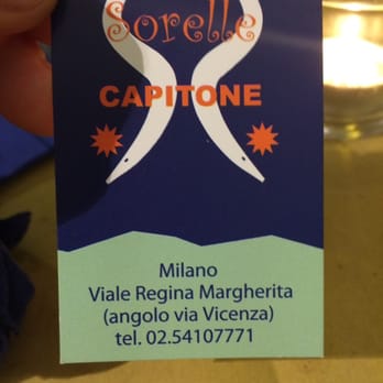 Sorelle Capitone - Biglietto da visita - Pizza Near Me - Milan, Michigan Sorelle Capitone - Biglietto da visita - Pizza Near Me - Milan, Michigan