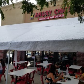 Angry Chickz - Outdoor seating - Chicken Shop Near Me - Visalia, California Angry Chickz - Outdoor seating - Chicken Shop Near Me - Visalia, California
