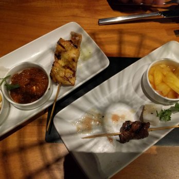 Wild Ginger - Kobe satay and chicken satay - Thai Near Me - Seattle, Washington Wild Ginger - Kobe satay and chicken satay - Thai Near Me - Seattle, Washington