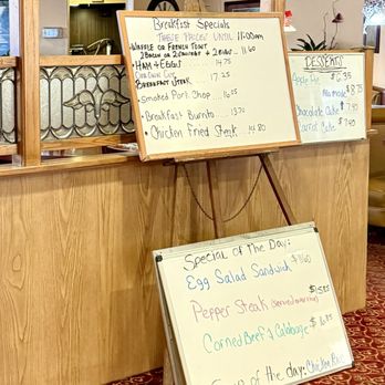 Pepper Shaker Restaurant - Daily specials board - Breakfast & Brunch Near Me - La Habra, California