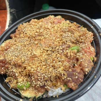 Honeyfish Poke - Large poke bowl - Poke Near Me - La Habra, California