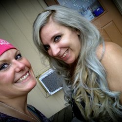 GOLD AND SILVER HAIRCOLOR